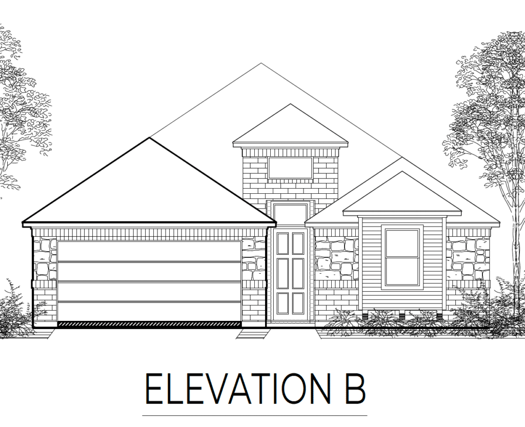 Mercedes Front Elevation B