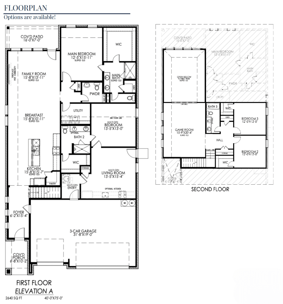 Image of The Greenville Floor Plan