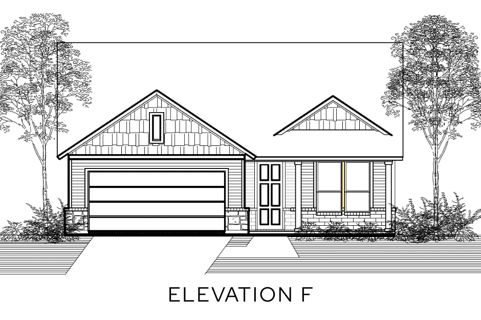 Olive - Elevation F