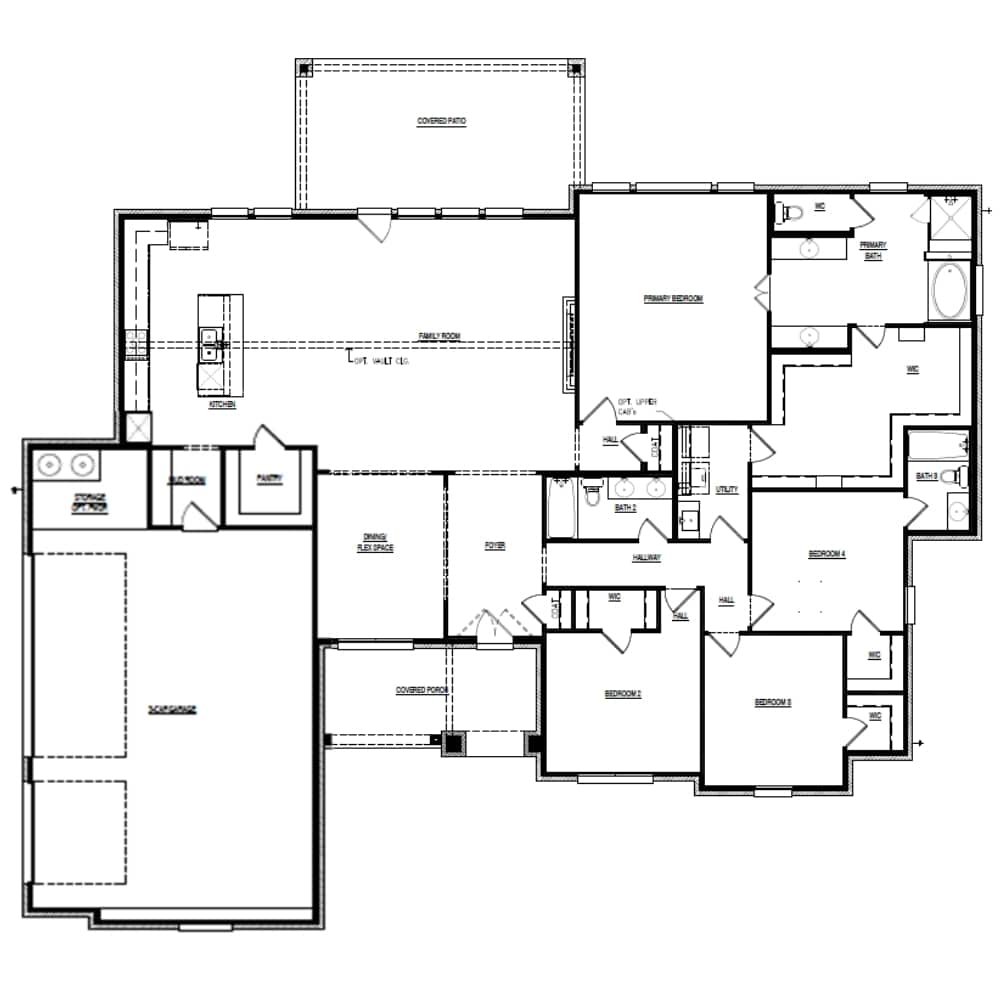 8005 Woodhaven 3-car garage
