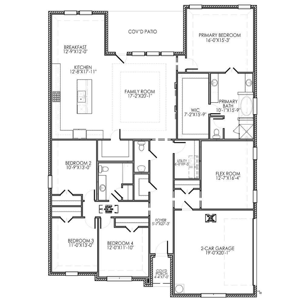 5121 Henderson - Side Entry
