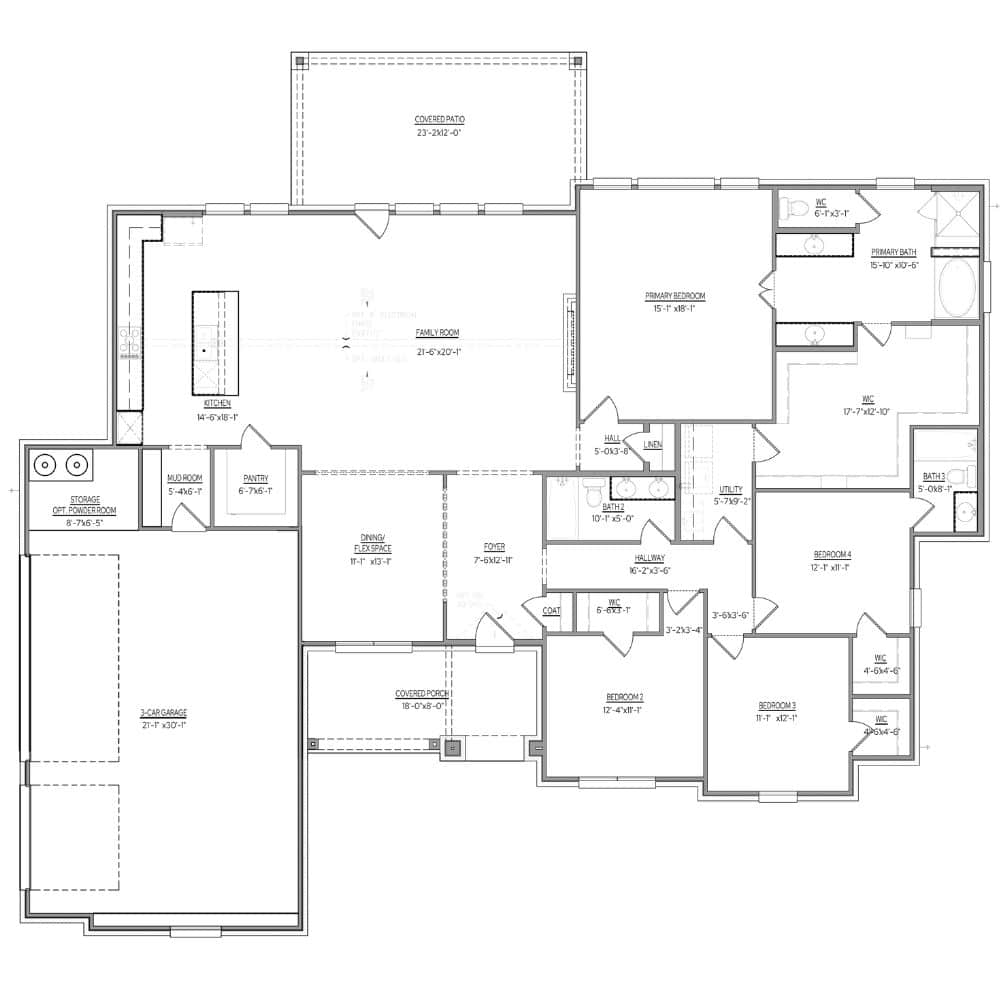 8005 Woodhaven 3-car garage